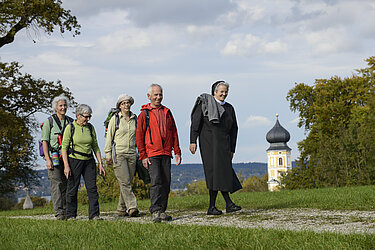 Unterwegs mit der Klosterschwester
